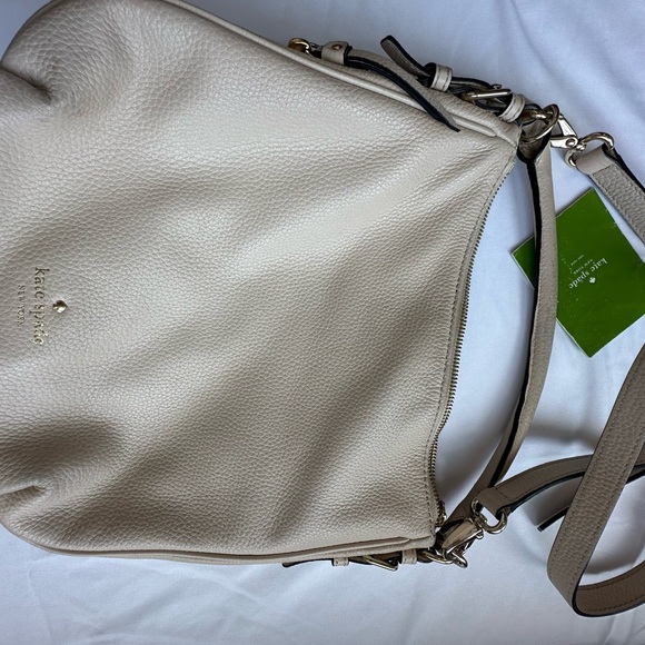 Kate Spade Cobble Hill small Ella in porcelain.  Hobo/crossbody bag - Picture 9 of 9